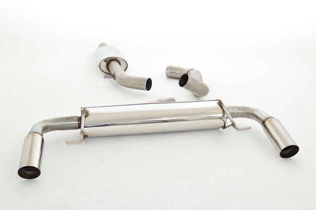 Friedrich Motorsport 70mm Duplex Sportauspuff für Renault Clio III RS 06-04/09