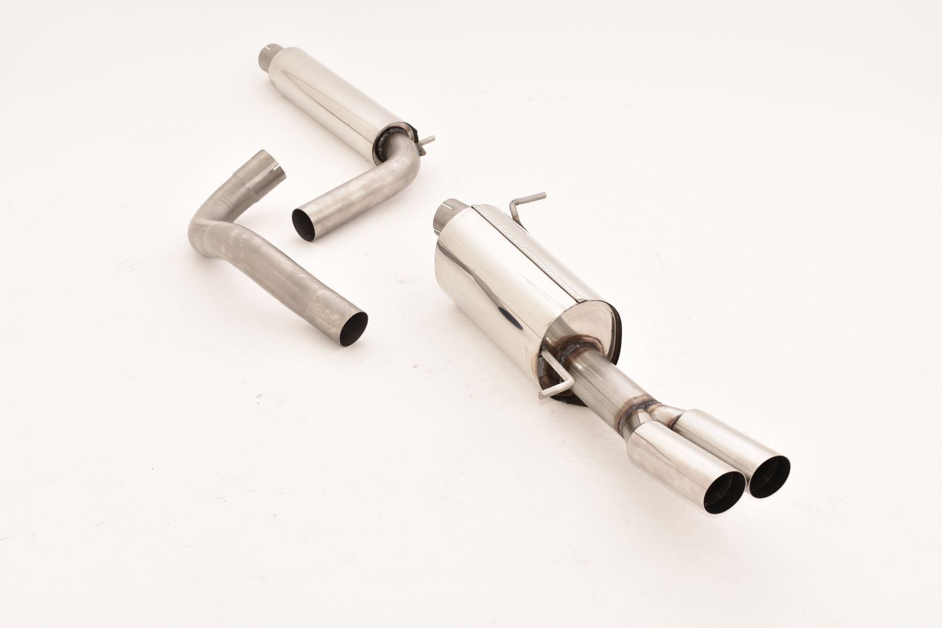 Friedrich Motorsport 70mm Auspuff Sportauspuff Anlage für Seat Ibiza 6J Facelift