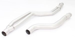 Remus Edelstahl RACING Rohr anstelle Vorschalldämpfer, ohne Genehmigung passend für BMW 1er F20 3.0l 250 kW