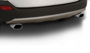 Remus Sportschalldämpfer mit Links/Rechts je 1 Endrohr 133x85 mm schräg/schräg passend für Toyota RAV4 2,0l D-4D 91kW