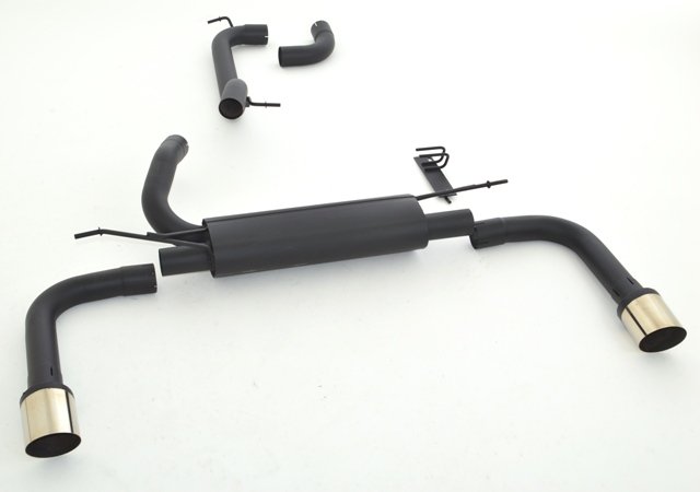 Friedrich Motorsport Duplex Auspuff Sportauspuff für Ford Focus II DA3/DB3 1.6l