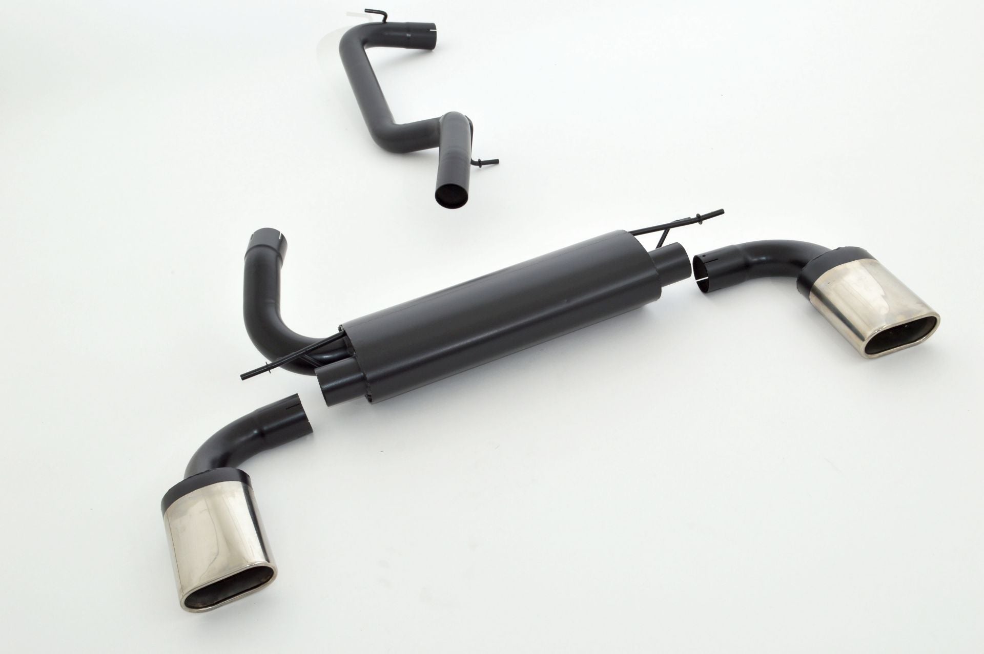 Friedrich Motorsport Duplex Auspuff Sportauspuff für Ford Focus III DYB 2.0 TDCI
