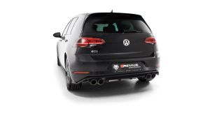Remus Edelstahl Sportschalldämpfermittig für links/rechts-Anlage (ohne Endrohre)inkl. EG Genehmigung, passend für Volkswagen Golf VII 2,0l 180kW GTI (DKTB, mit OPF) ab 11/2018=>