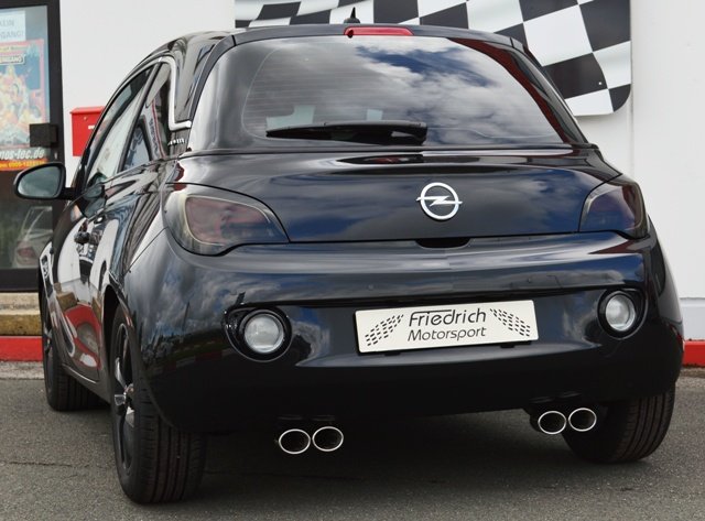 Friedrich Motorsport Duplex Sportauspuff für Opel Adam ab 12/2012 1.4l 64/74kW