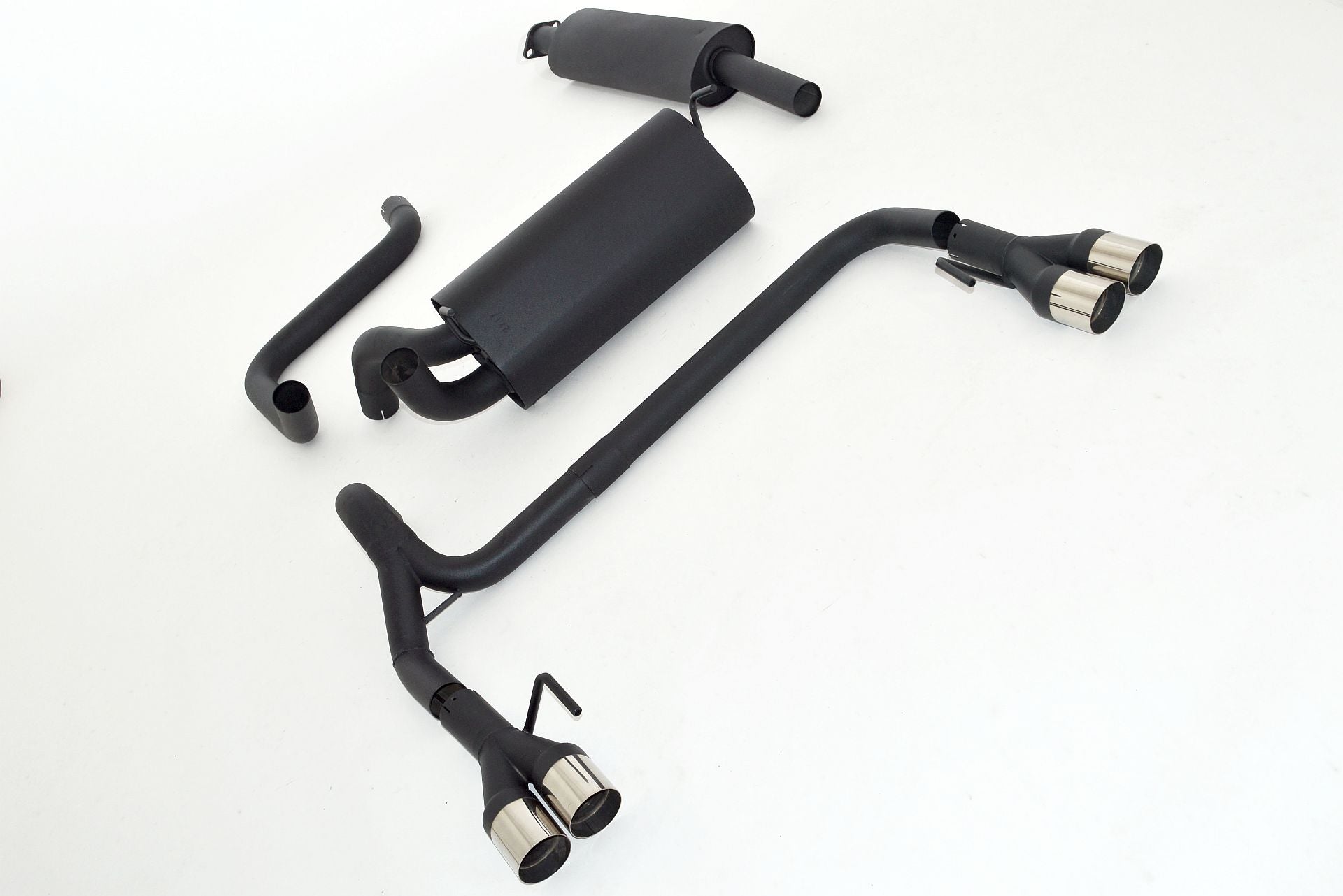 Friedrich Motorsport Gruppe A Duplex Sportauspuff Anlage für Opel Astra J 1.4l