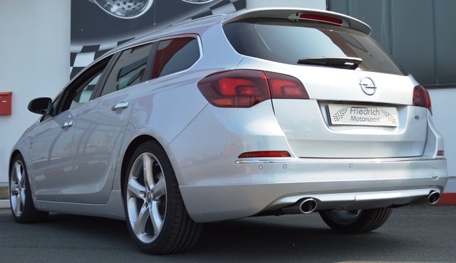 Friedrich Motorsport Gruppe A Auspuff Sportauspuff für Opel Astra J Sportstourer
