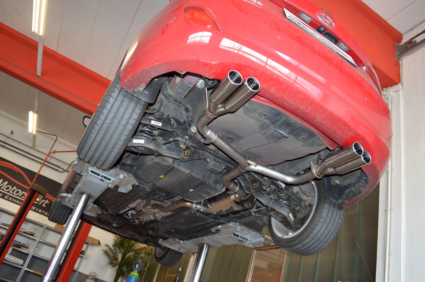 Friedrich Motorsport Duplex Auspuff Sportauspuff für Hyundai i30 Kombi GD 06/12-