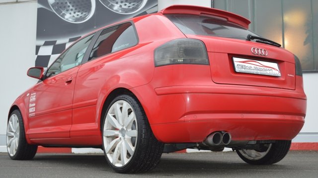 Friedrich Motorsport Gruppe A Rennsportanlage für Audi A3 8P Frontantrieb 1.8l