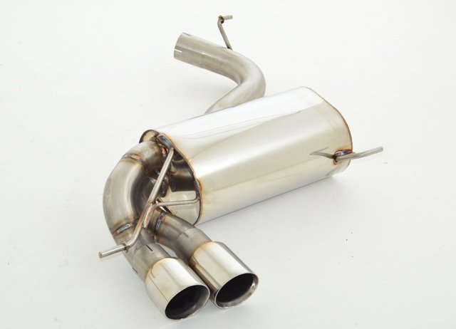 Friedrich Motorsport 76mm Auspuff Sportauspuff Endschalldämpfer für Audi A3 8P