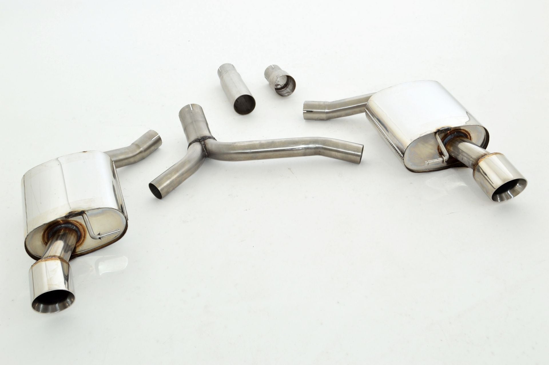 Friedrich Motorsport 76mm Duplex Sportauspuff für Audi A5 B8 Sportback