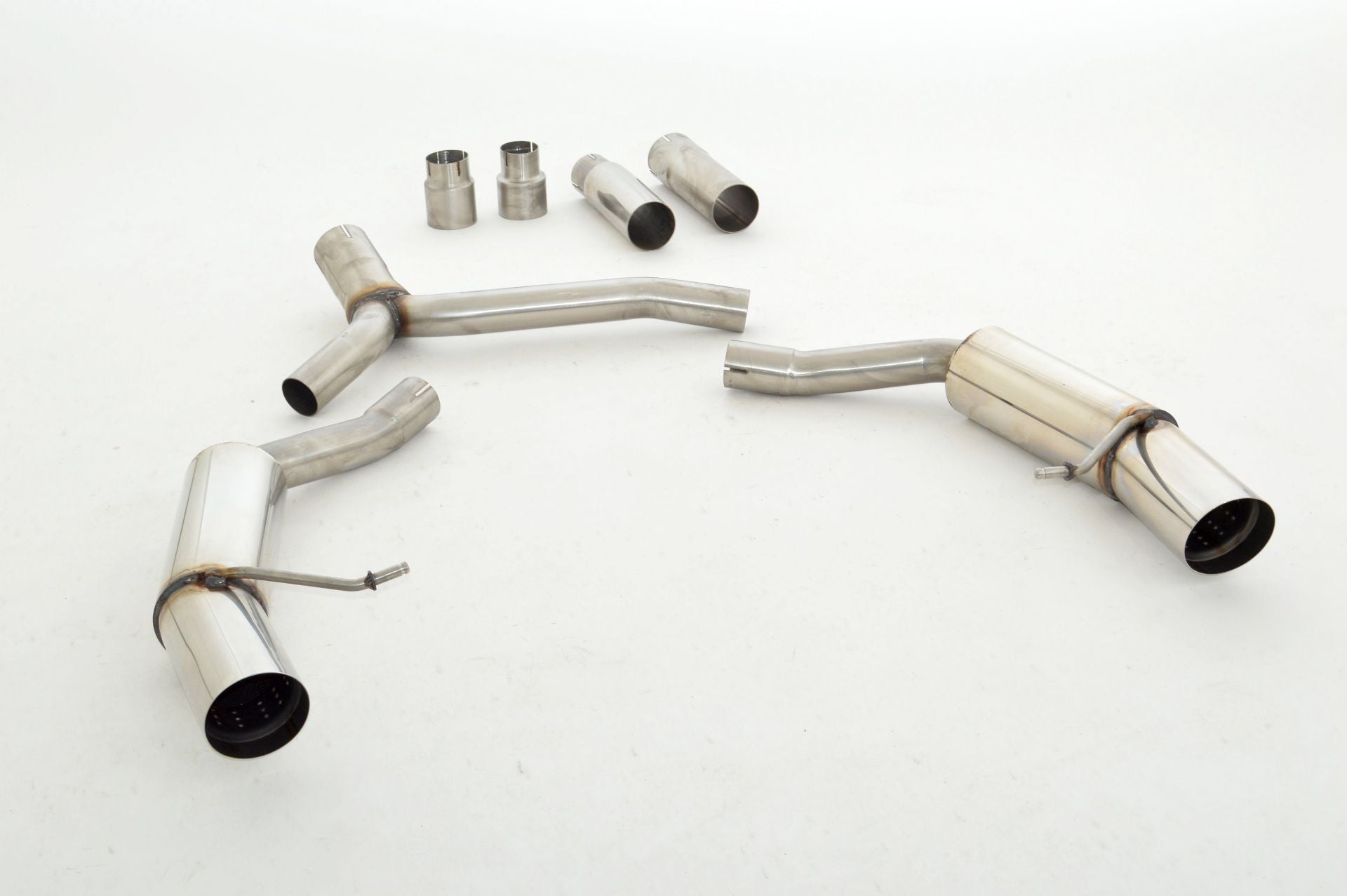 Friedrich Motorsport 76mm Duplex Sportauspuff für Audi A5 B8 Sportback