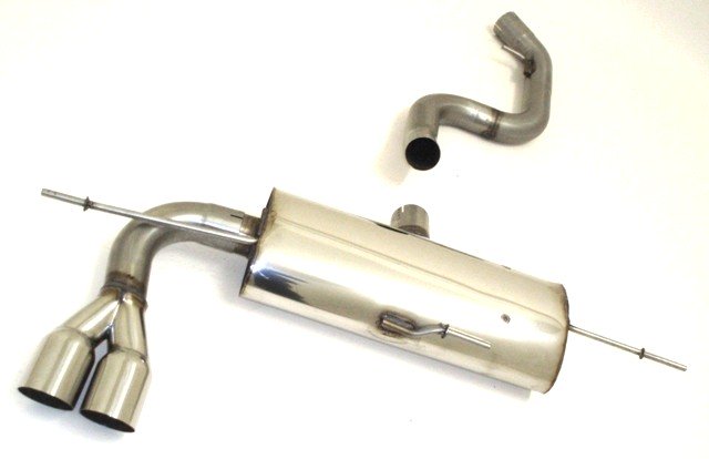 Friedrich Motorsport Auspuff Sportauspuff für Audi Q3 8U Quattro 2.0l TFSI, 2.0l