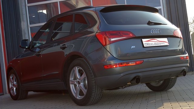 Friedrich Motorsport 76mm Duplex Sportauspuff für Audi Q5 8R Quattro 2.0l TFSI