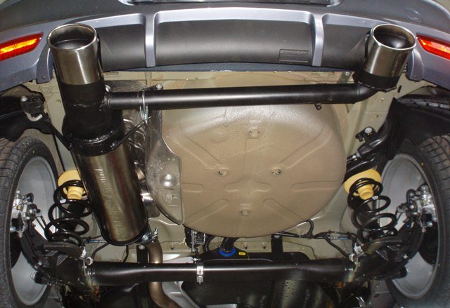 Friedrich Motorsport Duplex Sportauspuff für Opel Astra H GTC ab 2005 1.3l CDTI