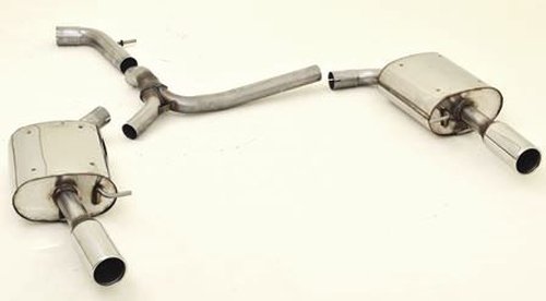 Friedrich Motorsport Duplex Auspuff Sportauspuff für Ford Mondeo BA7 2.0l