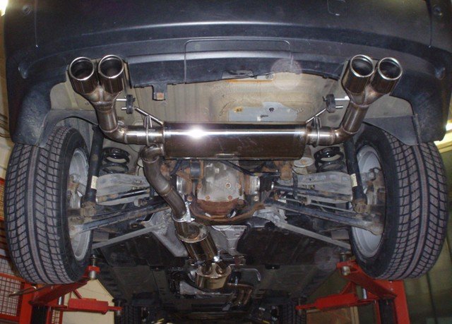 Friedrich Motorsport Duplex Sportauspuff für BMW X3 E83 2.5l 141kW 3.0l 170kW