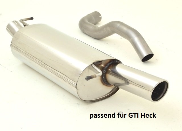 Friedrich Motorsport Auspuff Sportauspuff für VW Golf IV Bj. 97-2003 New Beetle
