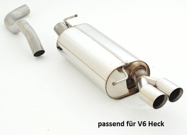 Friedrich Motorsport Auspuff Sportauspuff für VW Golf IV Bj. 97-2003 New Beetle