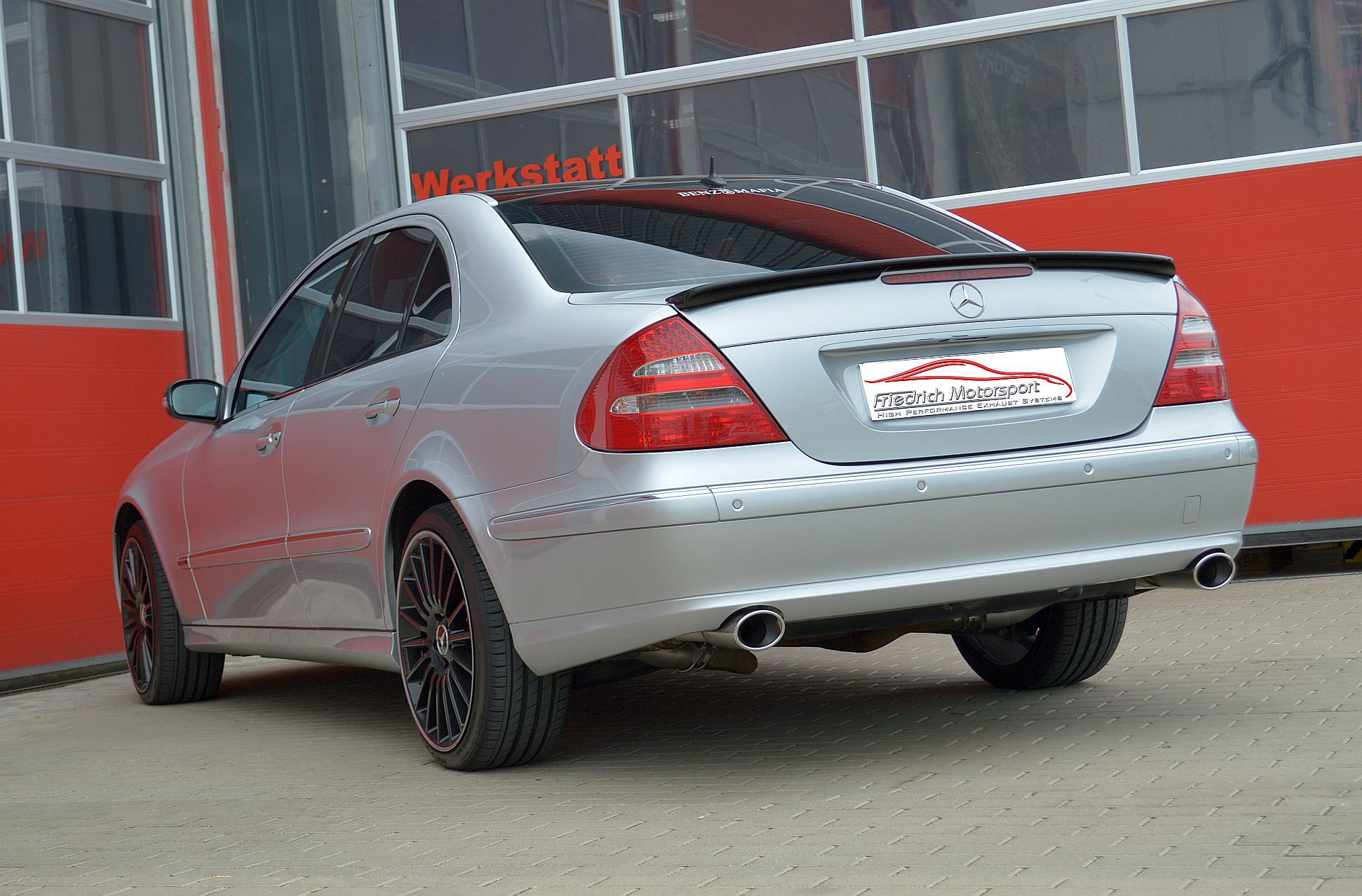 Friedrich Motorsport Duplex Sportauspuff Auspuff für Mercedes S/W211 E-Klasse