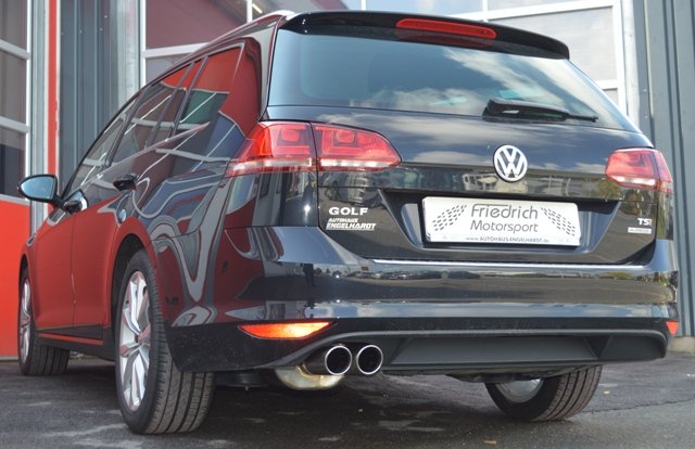 Friedrich Motorsport Auspuff Sportauspuff für VW Golf VII Variant ab Bj. 2013