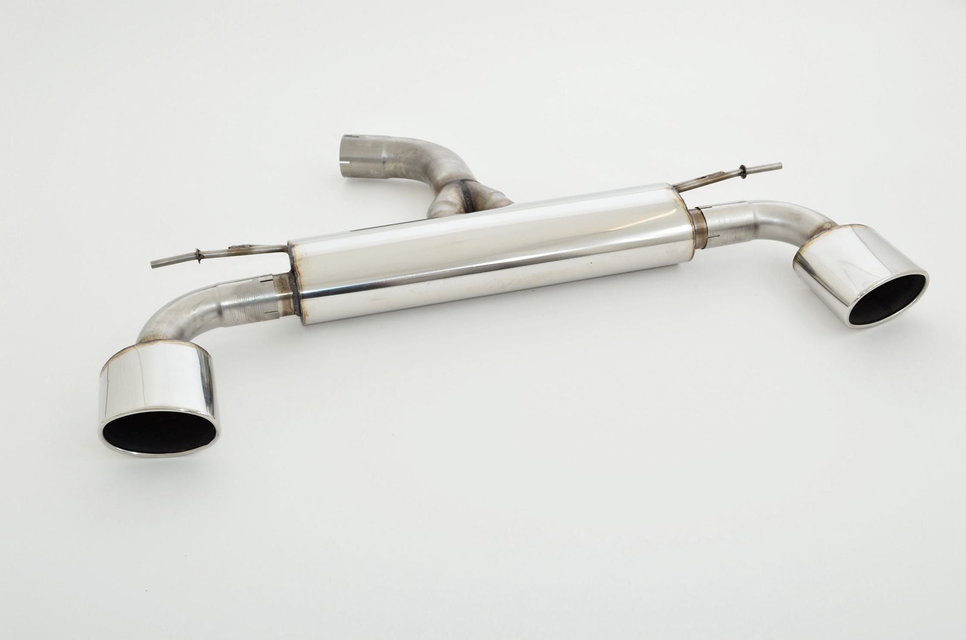 Friedrich Motorsport 76mm Duplex Sportauspuff Endschalldämpfer für Seat Leon 5F