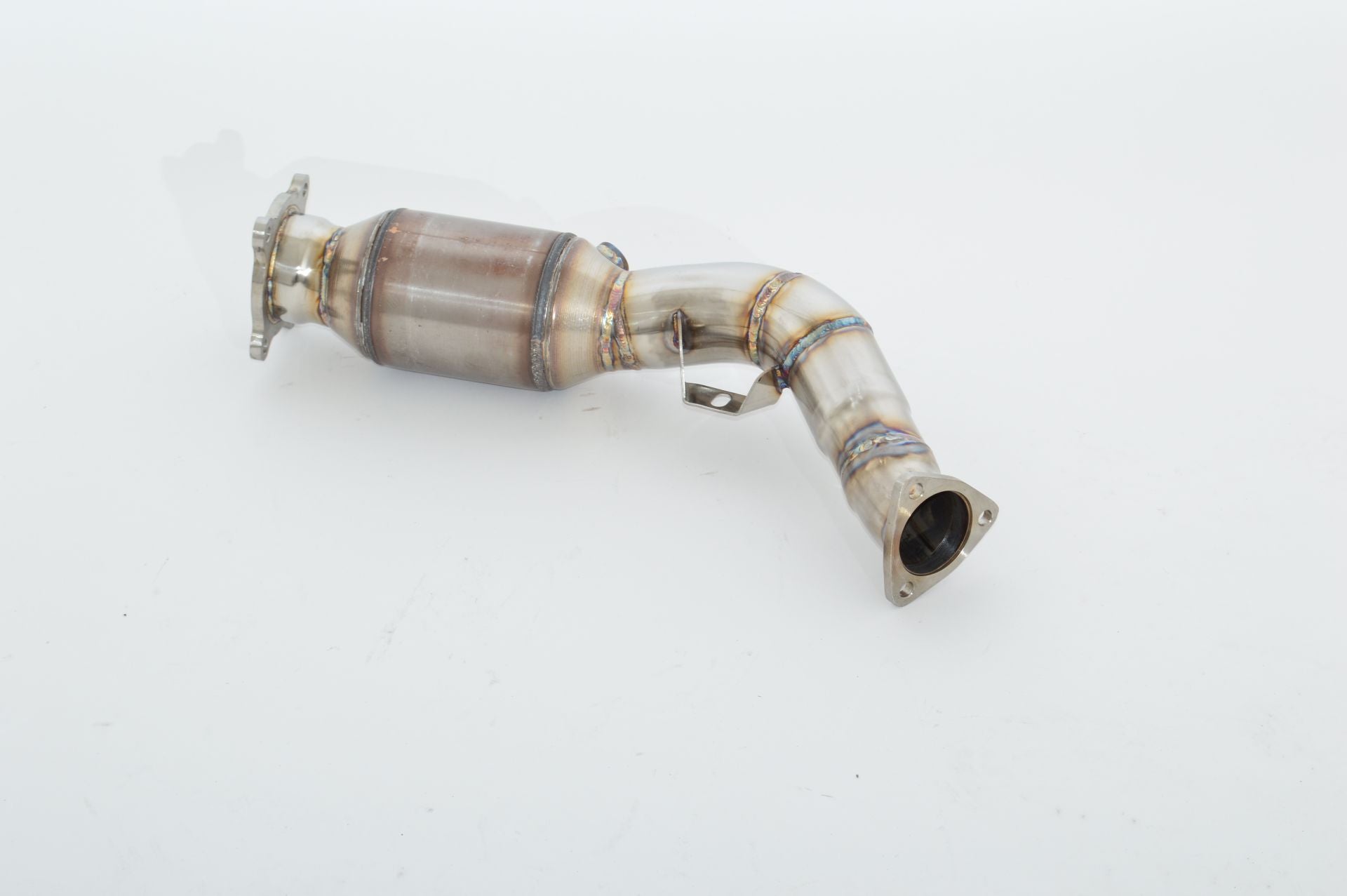 Friedrich Motorsport 3 Zoll 76mm Downpipe + 200 Zellen Kat für Audi A4 B8 8K