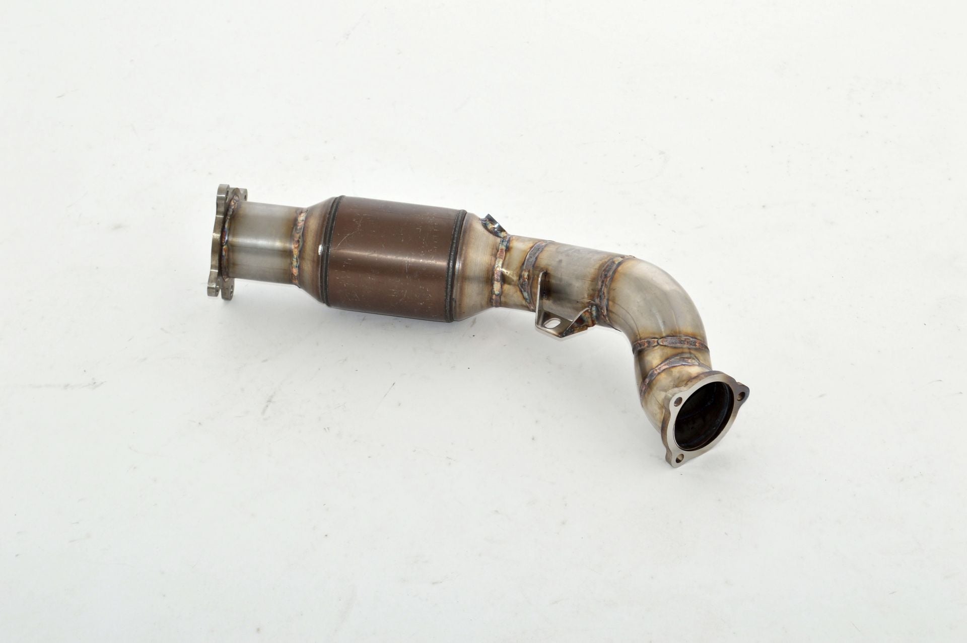 Friedrich Motorsport 3 Zoll 76mm Downpipe + 200 Zellen Kat für Audi A5 B8 Q5