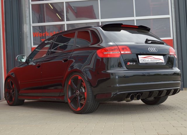 Friedrich Motorsport 76mm Auspuff Sportauspuff Anlage für Audi RS3 8P Sportback