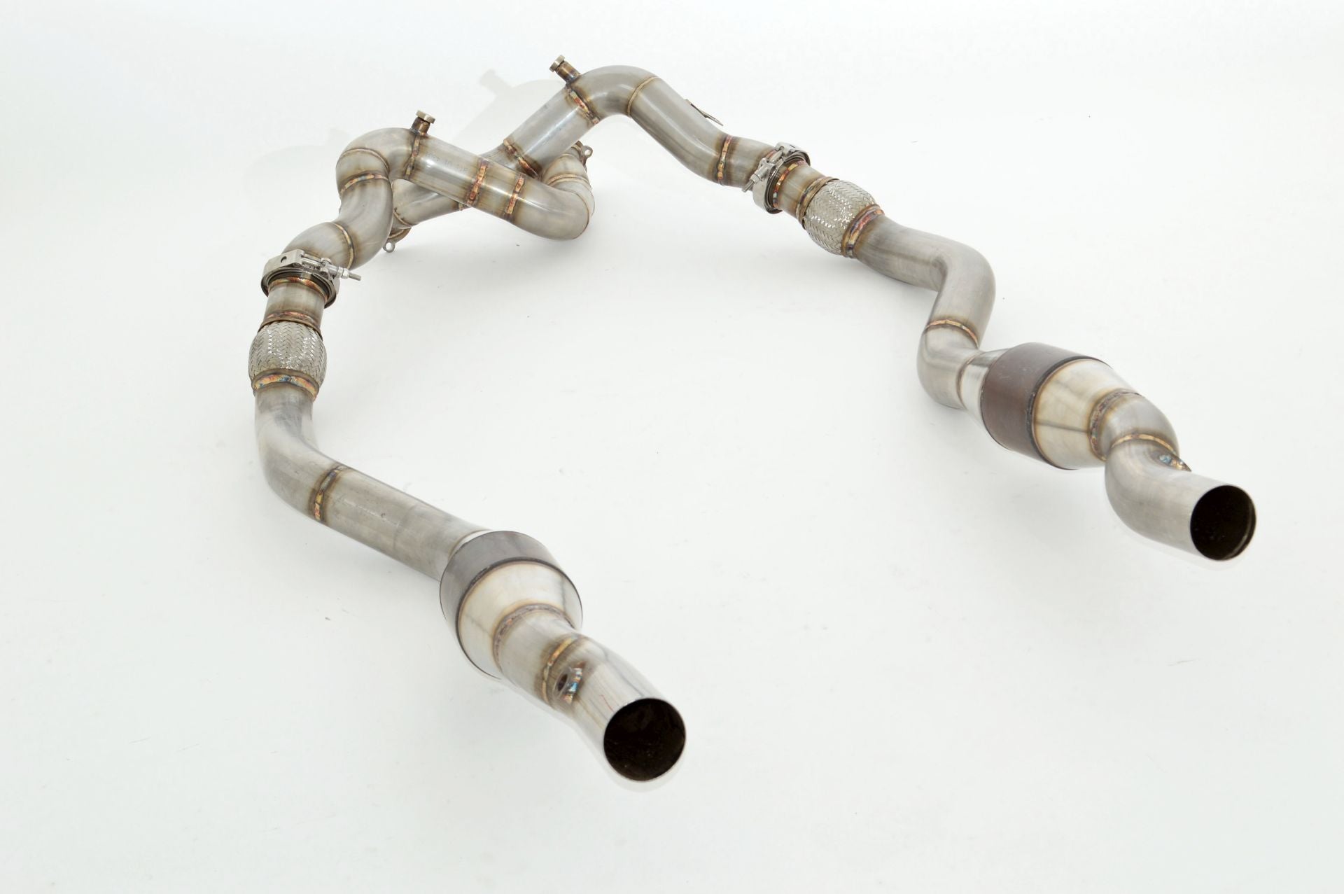 Friedrich Motorsport 76mm Downpipe Sport Kat für Audi S6 Limo Avant 4G