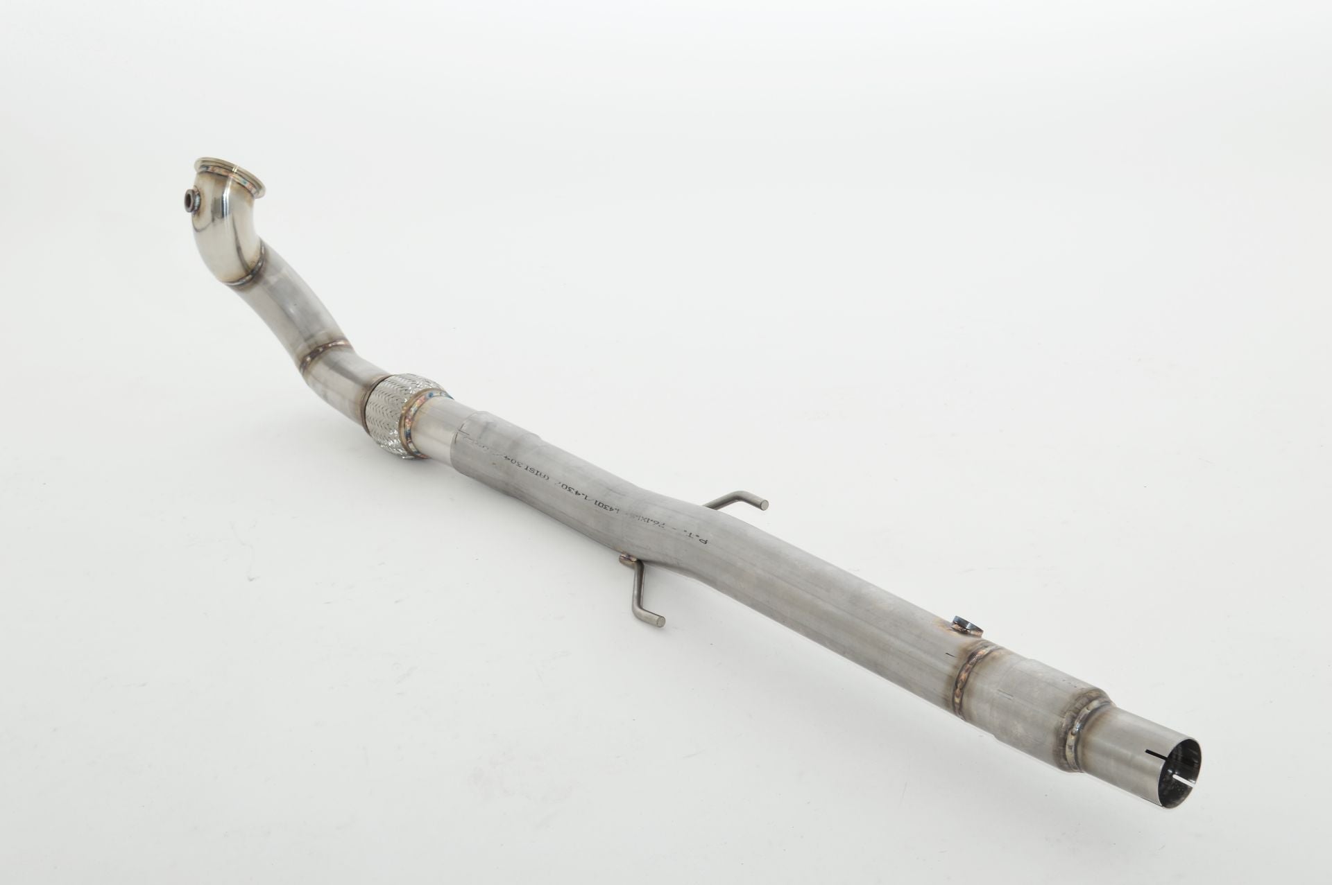 Friedrich Motorsport 76mm Downpipe für Opel Corsa E OPC ab 2015 1.6l Turbo 152kW