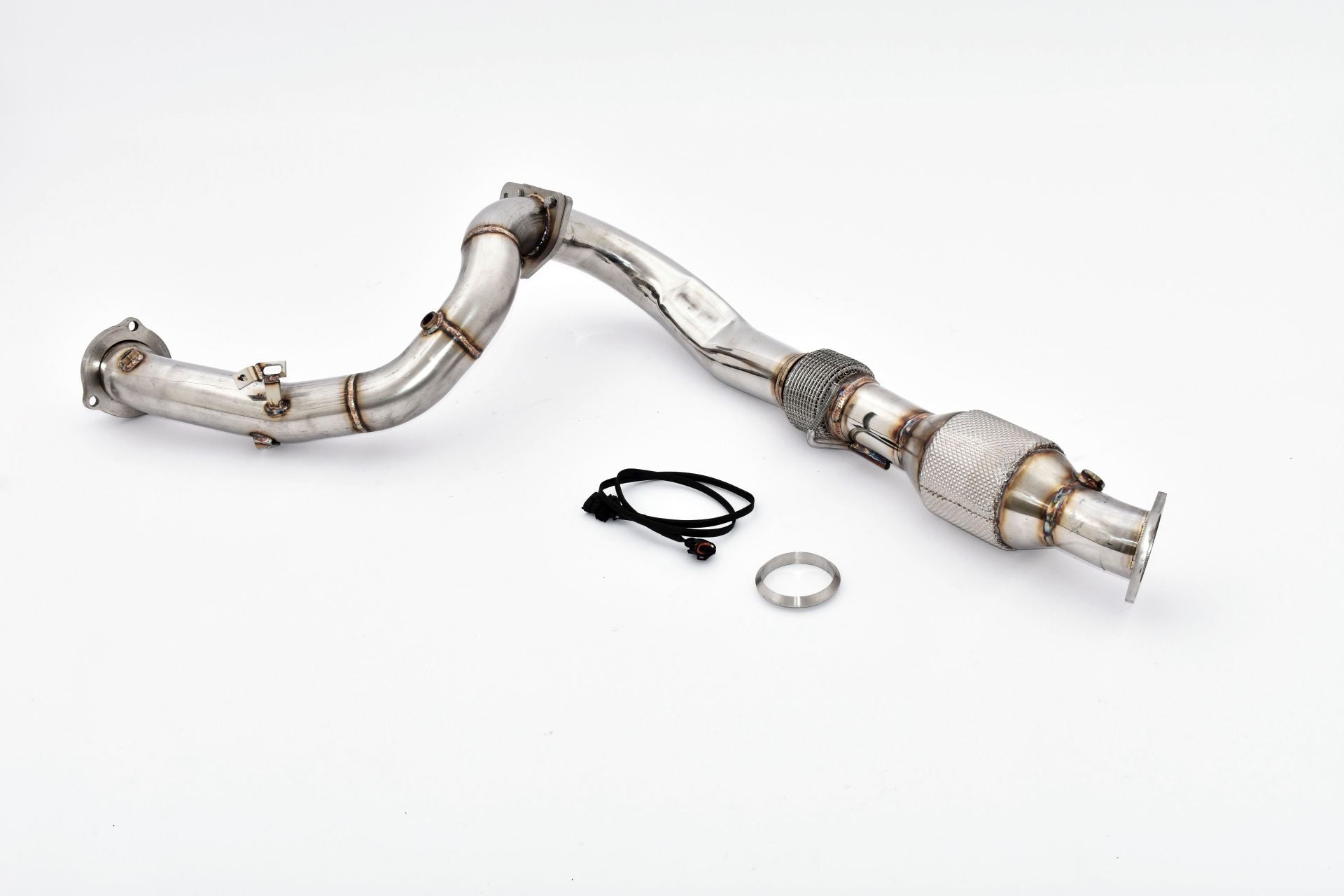 Friedrich Motorsport 76mm Downpipe + 200 Zellen Sport-Kat für Opel Insignia OPC