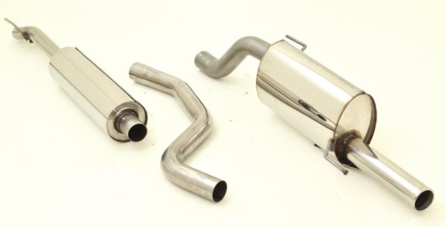 Friedrich Motorsport Gruppe A Auspuff Sportauspuff für Opel Corsa D ab Bj. 2006