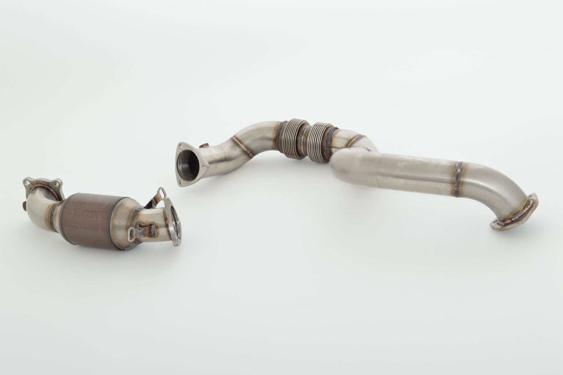 Friedrich Motorsport 76mm Downpipe mit 200 Zellen Sport-Kat für Opel Astra K