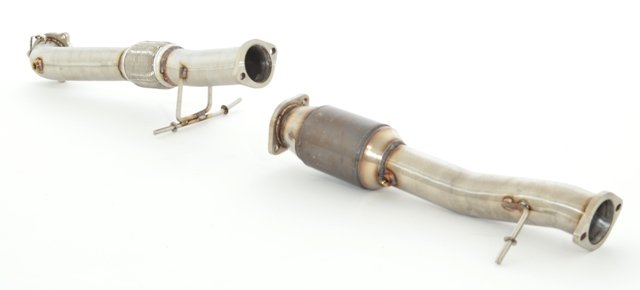 Friedrich Motorsport 76mm Downpipe 200 Zellen HJS Sport-Kat. für Ford Focus 2