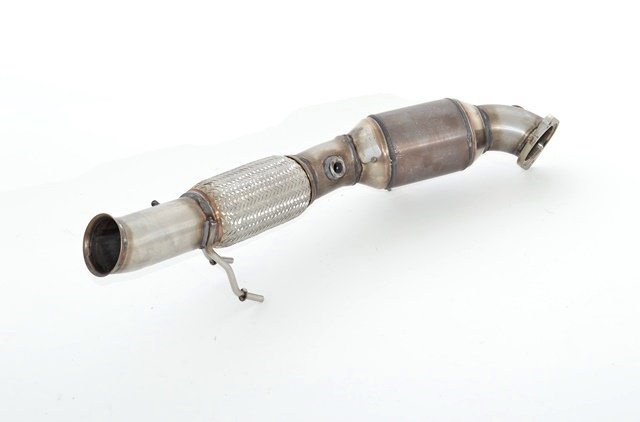 Friedrich Motorsport 76mm Downpipe 200 Zellen Sport Kat. für Ford Focus 3 DYB RS