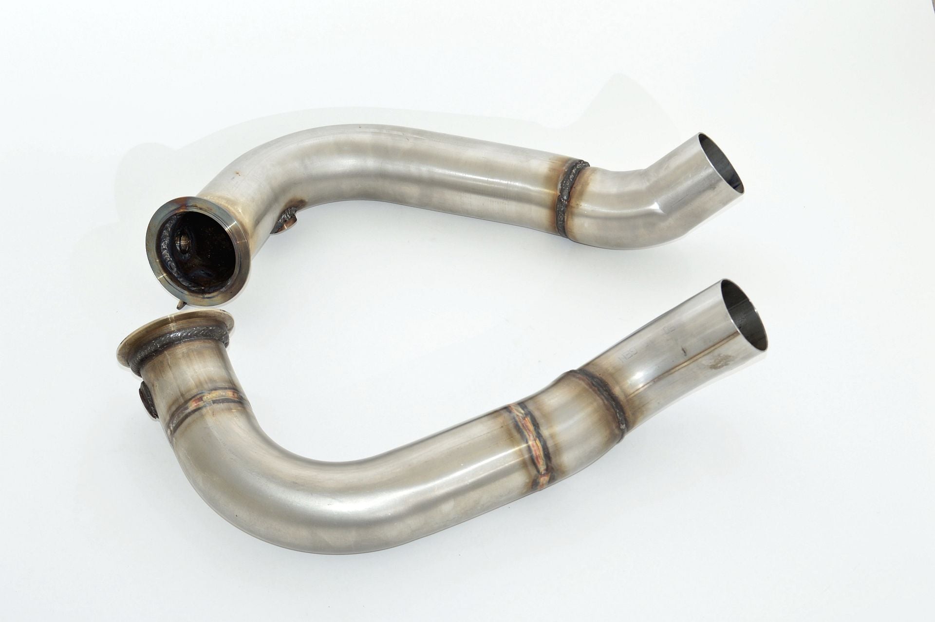 Friedrich Motorsport 76mm Downpipe-Satz für BMW 5er F10 ab Bj. 09/2011 Limo -
