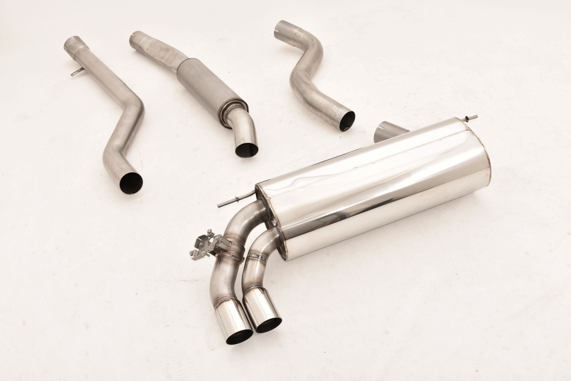 Friedrich Motorsport 76mm Sportauspuff Anlage Edelstahl für BMW 3er F30 / F31,
