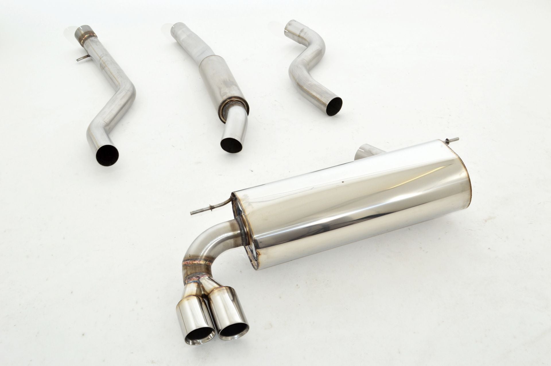 Friedrich Motorsport 76mm Sportauspuff Anlage Edelstahl für BMW 3er F30 / F31,