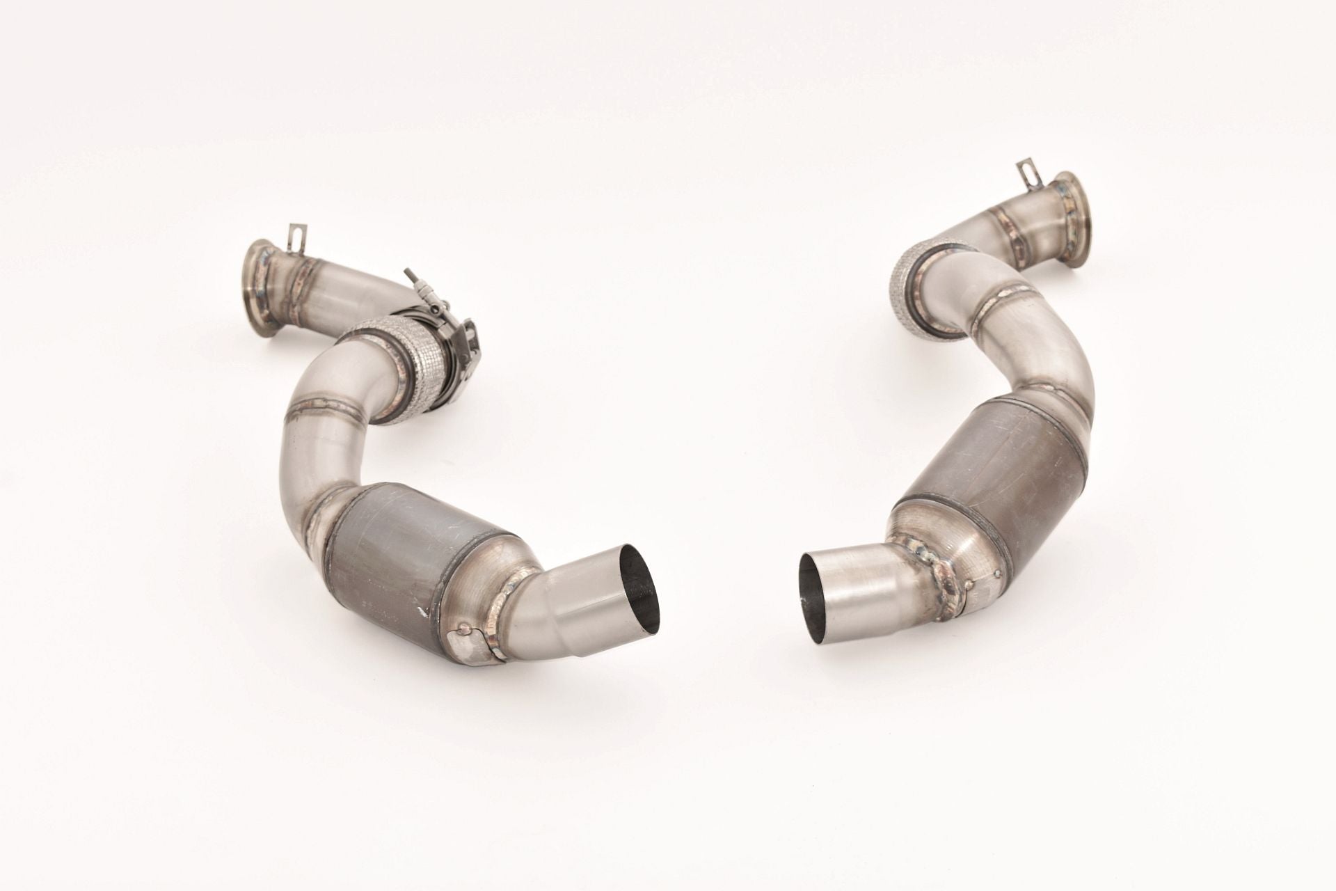 Friedrich Motorsport 76mm Downpipe-Satz mit 200 Zellen Sport-Kat für BMW 5er