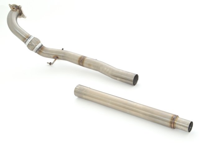 Friedrich Motorsport 76mm Downpipe für VW Scirocco III R ab 12/2009 /2.0l TSI