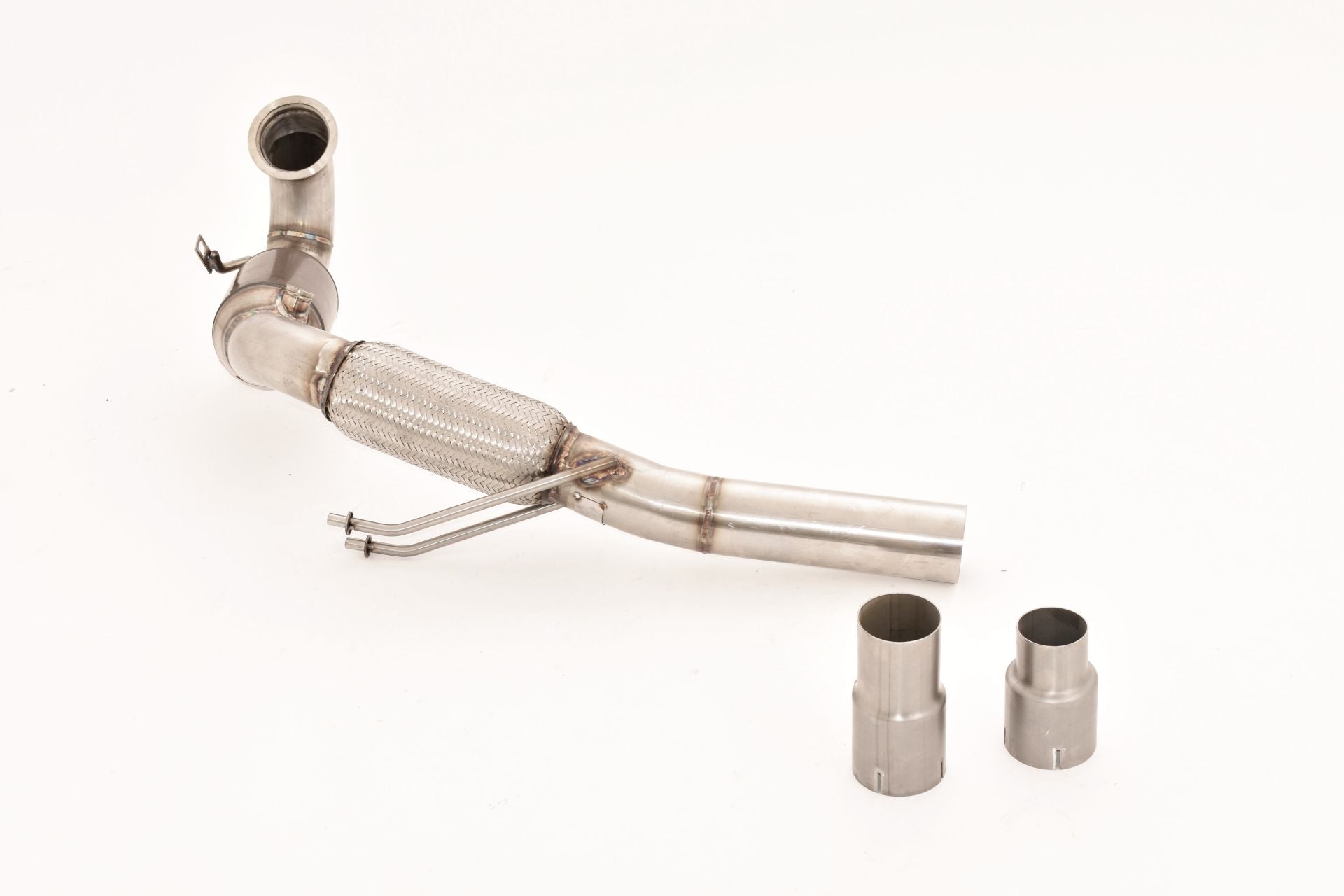 Friedrich Motorsport 76mm Downpipe mit Sport-Kat Edelstahl für VW Polo AW GTI
