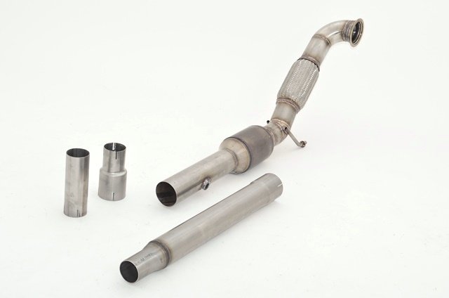 Friedrich Motorsport 76mm Downpipe + Sport Kat für VW Scirocco III 2.0 TSI 132kW