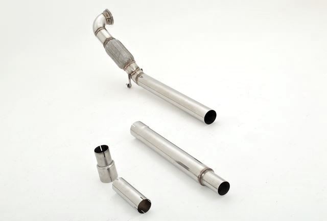 Friedrich Motorsport 76mm Downpipe für VW Scirocco III ab 04/2014 2.0l TSI 132kW