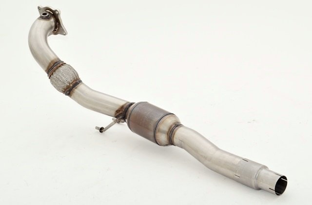 Friedrich Motorsport 76mm Downpipe 200 Zellen Sport Kat.für VW Scirocco 3 R
