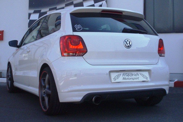 Friedrich Motorsport Auspuff Sportauspuff für VW Polo 6R ab 05/2009 Schrägheck
