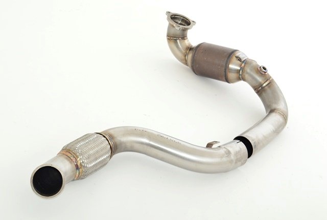 Friedrich Motorsport 76mm Downpipe 200 Zellen Sport Kat für Mercedes W176