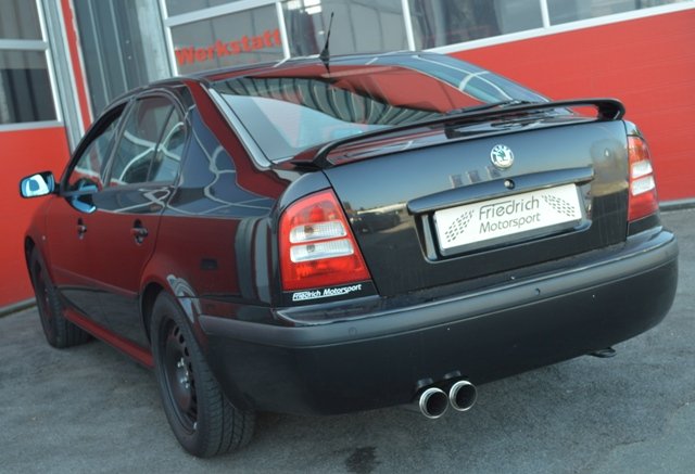 Friedrich Motorsport Gruppe A Auspuff Sportauspuff für Skoda Octavia RS 1U 1.8