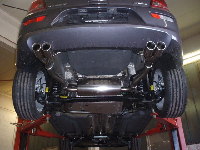 Friedrich Motorsport Gruppe A Duplex Sportauspuff Anlage für Chevrolet Cruze 1.4