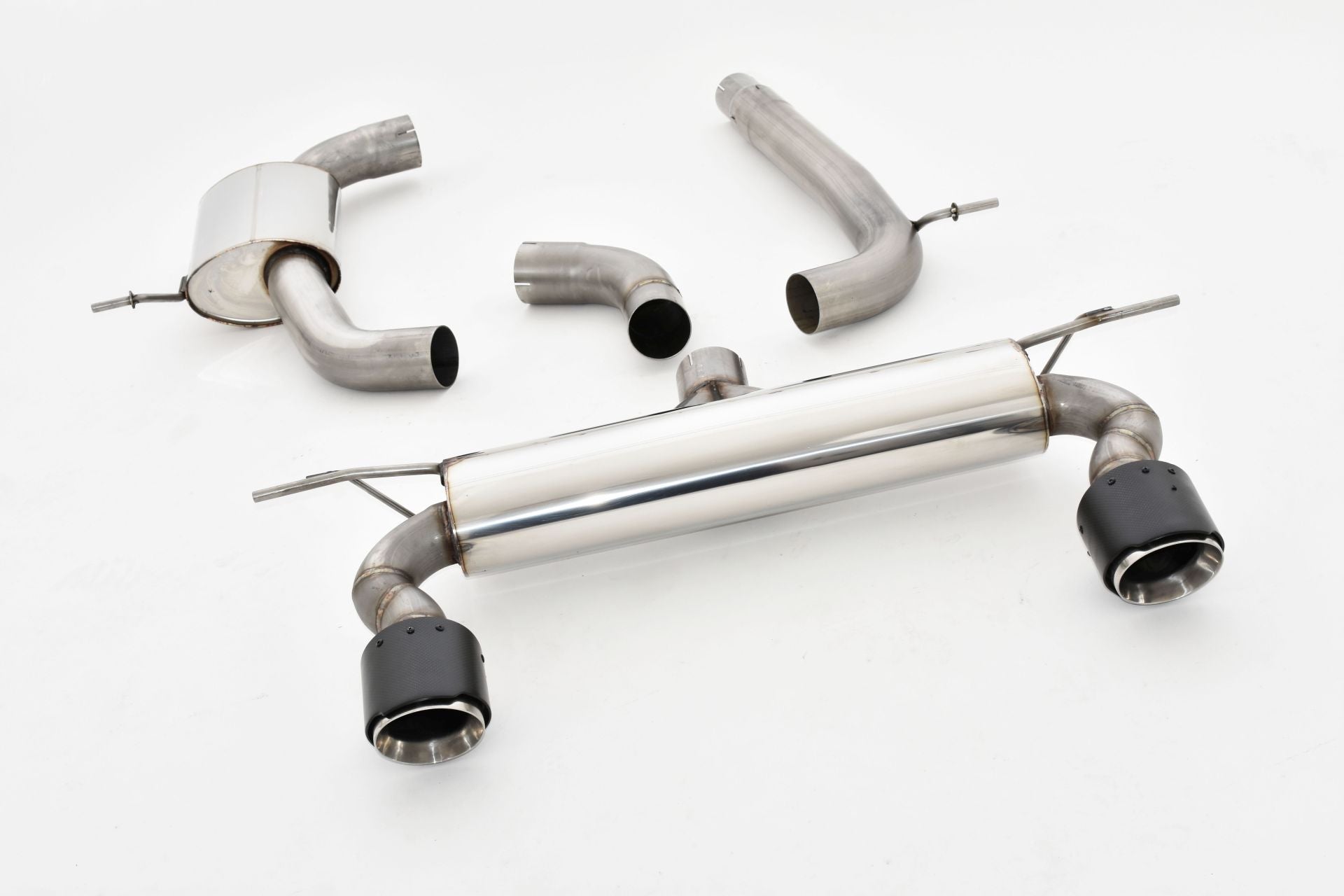 Friedrich Motorsport 76mm Duplex-Anlage Sportauspuff für Audi TT 8S Frontantrieb