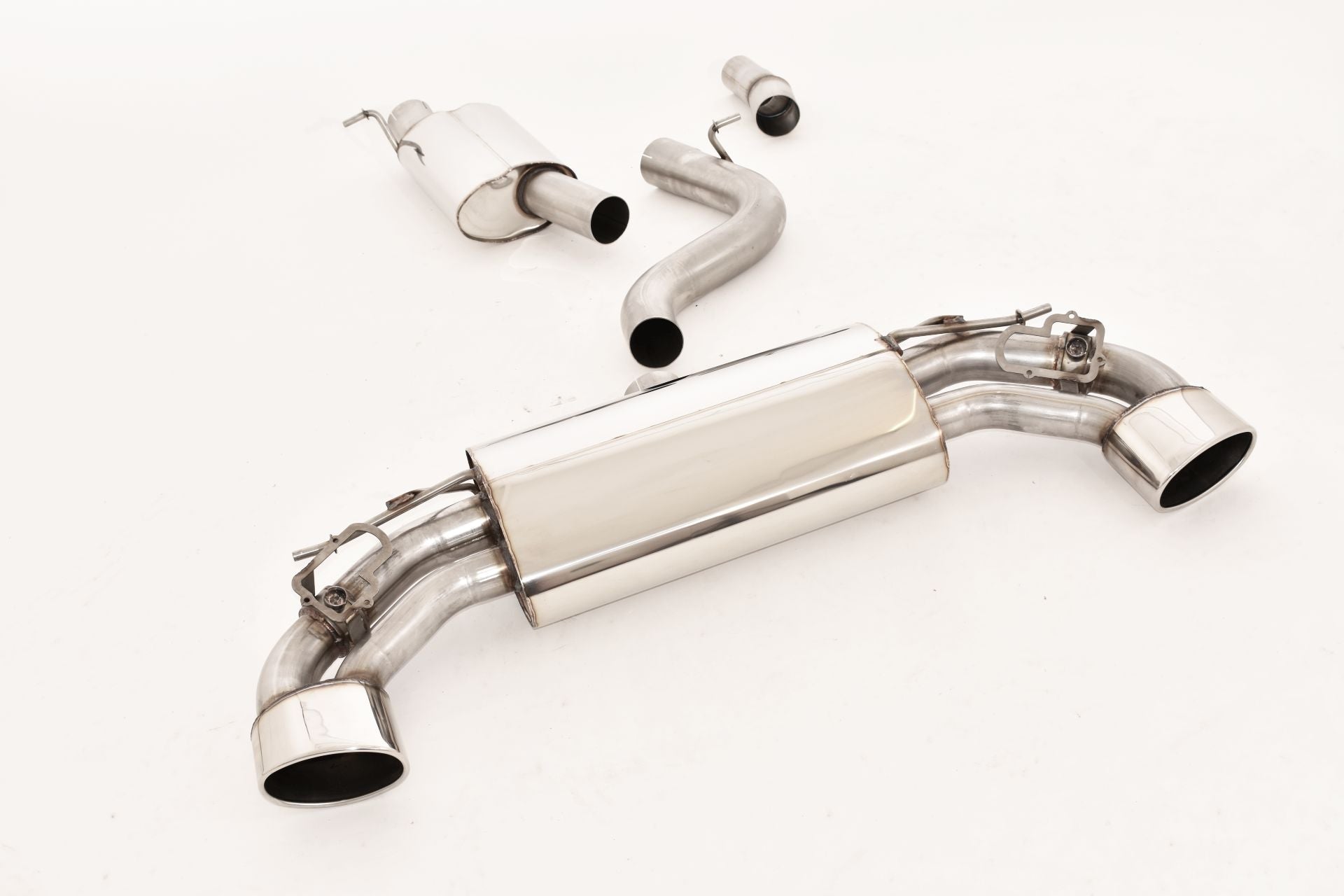 Friedrich Motorsport 76mm Duplex Auspuff Sportauspuff Anlage für Audi S3 8V